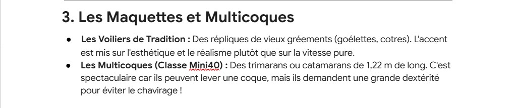 maquettes multicoques